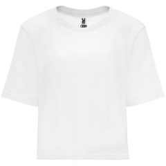 Tricou damă Dominica - model casual - ALB