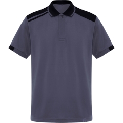 Tricou polo Samurai unisex - PLUMB/NEGRU