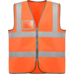 Vestă Polux unisex - PORTOCALIU FLUOR