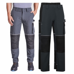 Pantaloni unisex de lucru stretch 250 grame WALL 9207 ROLY