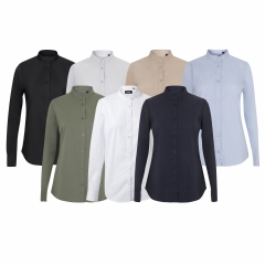 Camasa dama tip tunica cu maneci lungi, densitate 115gr/mp, Sleeve stretch 405015S Velilla