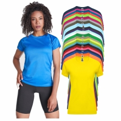 Tricou dama, tehnic poliester, 135 grame, Bahrain 0408 ROLY