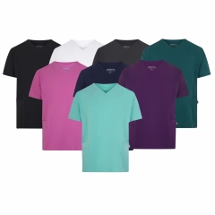 Bluza medicala unisex Cyrus PureStretch, protectie antibacteriana si material hidrofug 535220S Velilla