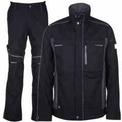 Costum salopeta standard negru Urban H6532/H6530 Ardon