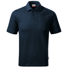Tricou barbati polo Resist Heavy R20 Rimeck Malfini-Albastru marin-02 -S