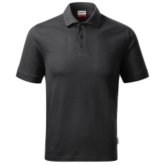 Tricou barbati polo Resist Heavy R20 Rimeck Malfini-Ebony gray-94-S