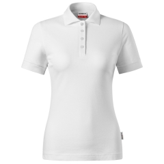 Tricou dama polo Resist Heavy R21 Rimeck Malfini-Alb-00-XS