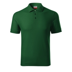 Tricou barbati polo Reserve R22 Rimeck Malfini-Verde sticla-06-S