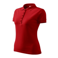 Tricou dama polo Reserve R23 Rimeck Malfini-Rosu-07-XS