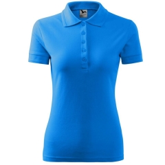Tricou dama Pique Polo 210 Malfini-Snorkel blue-70-XS