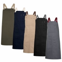 Sort cu pieptar din canvas, 290 gr, 404211B Velilla