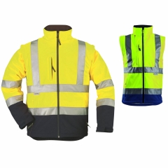 Jacheta reflectorizanta softshell 2in1 Station Coverguard