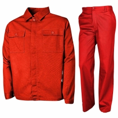 Costum salopeta standard Vantaggio 163B/162B Renania -Rosu-XS