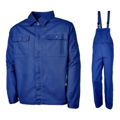 Costum salopeta cu pieptar Vantaggio Renania -Albastru Royal-XS