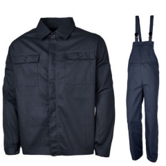 Costum salopeta cu pieptar Vantaggio Renania -Bleumarin-XS