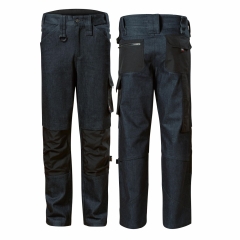 Pantaloni/Blugi de lucru pentru barbati Vertex W08 Rimeck-A9-denim inchis-44