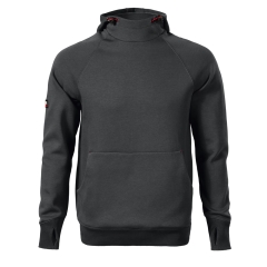 Hanorac barbati cu gluga Vertex Hoodie W43 Rimeck-Ebony gray-94-M